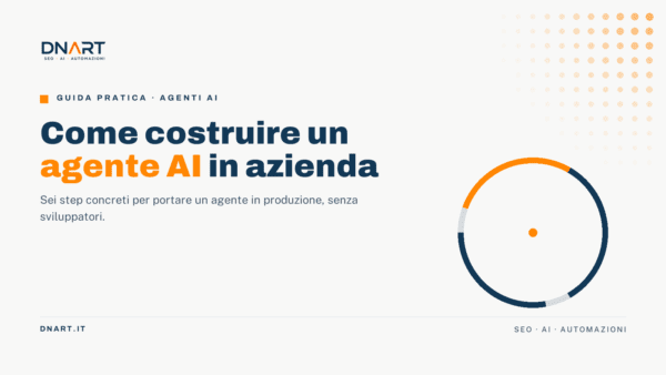 Guida DNArt: come costruire un agente AI in azienda senza developer