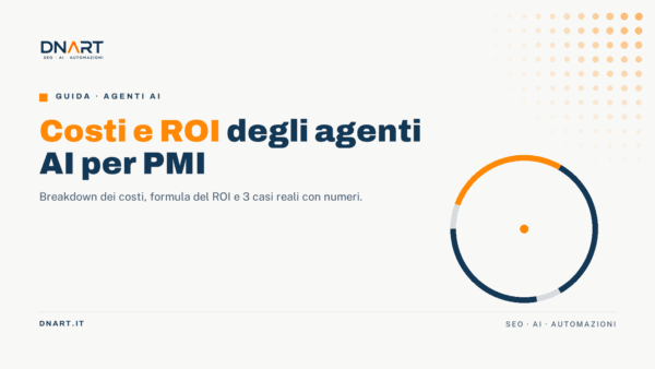 Costi e ROI degli agenti AI per PMI — guida DNArt