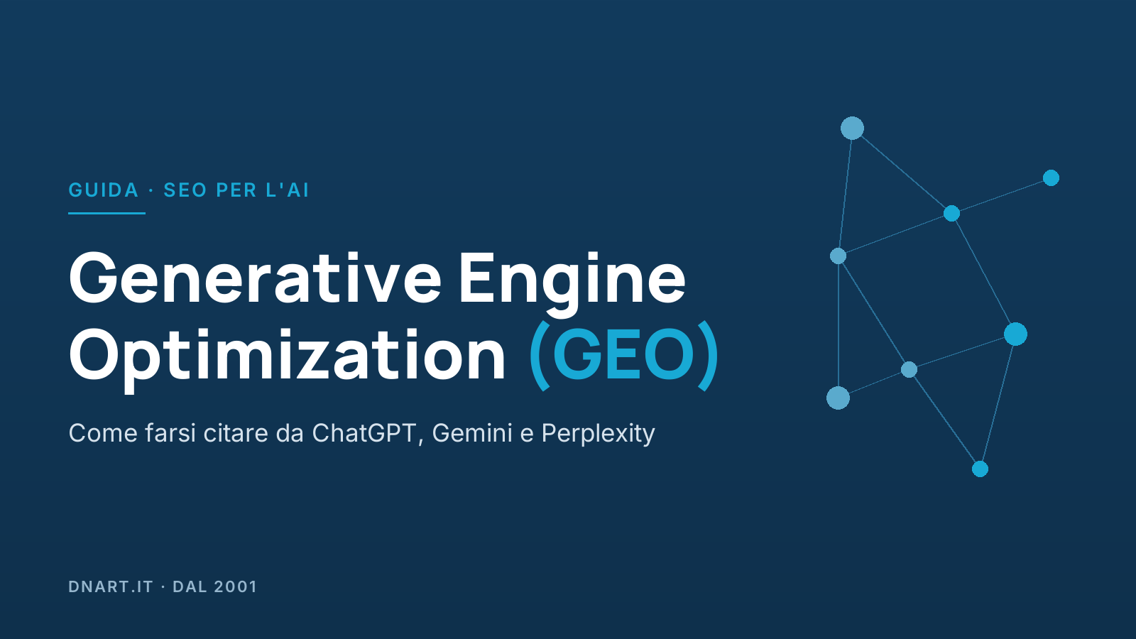 Generative Engine Optimization: come un motore generativo sceglie quali fonti citare