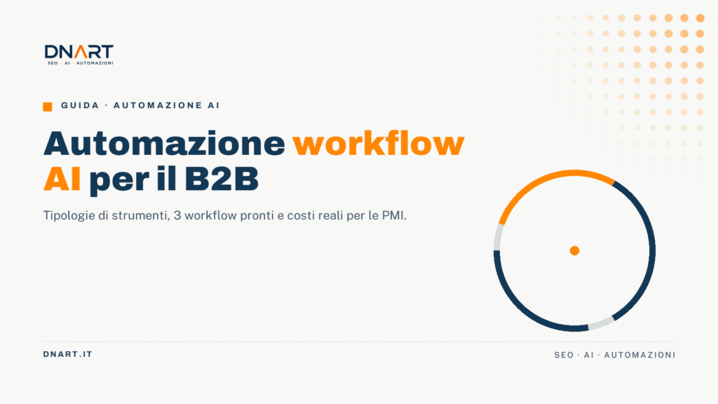 Automazione Workflow AI per B2B: come scegliere lo strumento giusto